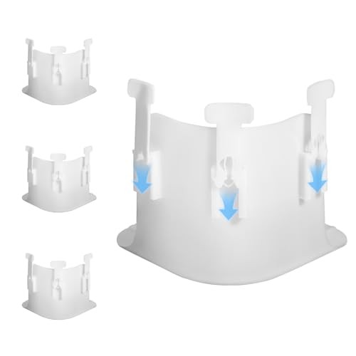 Bed Sheet Holders for Corners, 4 Pcs Adjustable Fitted Mattress Holders