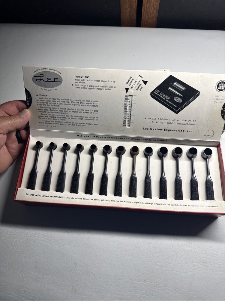 lee powder measure kit
