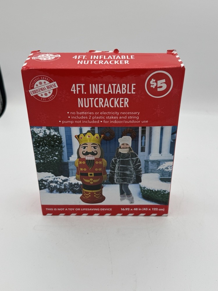 4ft Inflatable Nutcracker Water Inflatable