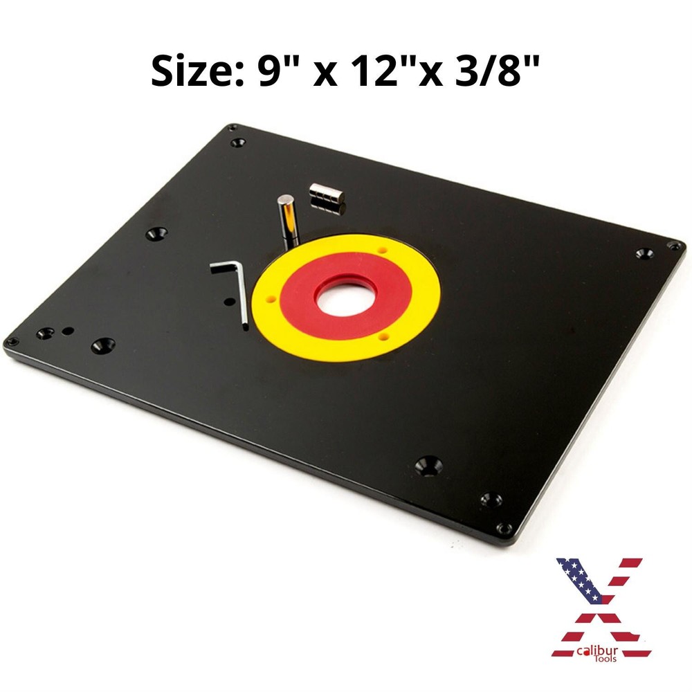 Large Router Table Insert Plate For Woodworking Benches