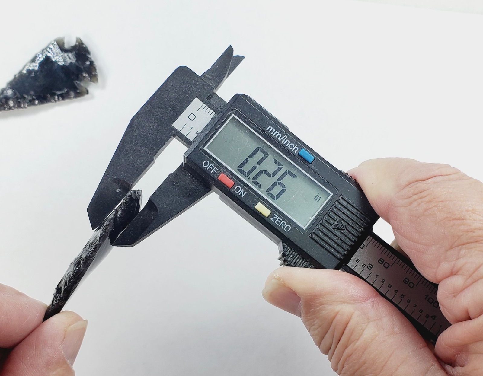 4 Piece 2" Obsidian Arrowheads - Ceremonial - Hand Knapped - RANDOM PICKS