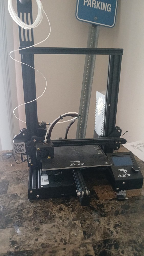 Crealty Ender 3 3D Printer, Black (Fully constructed and functional)