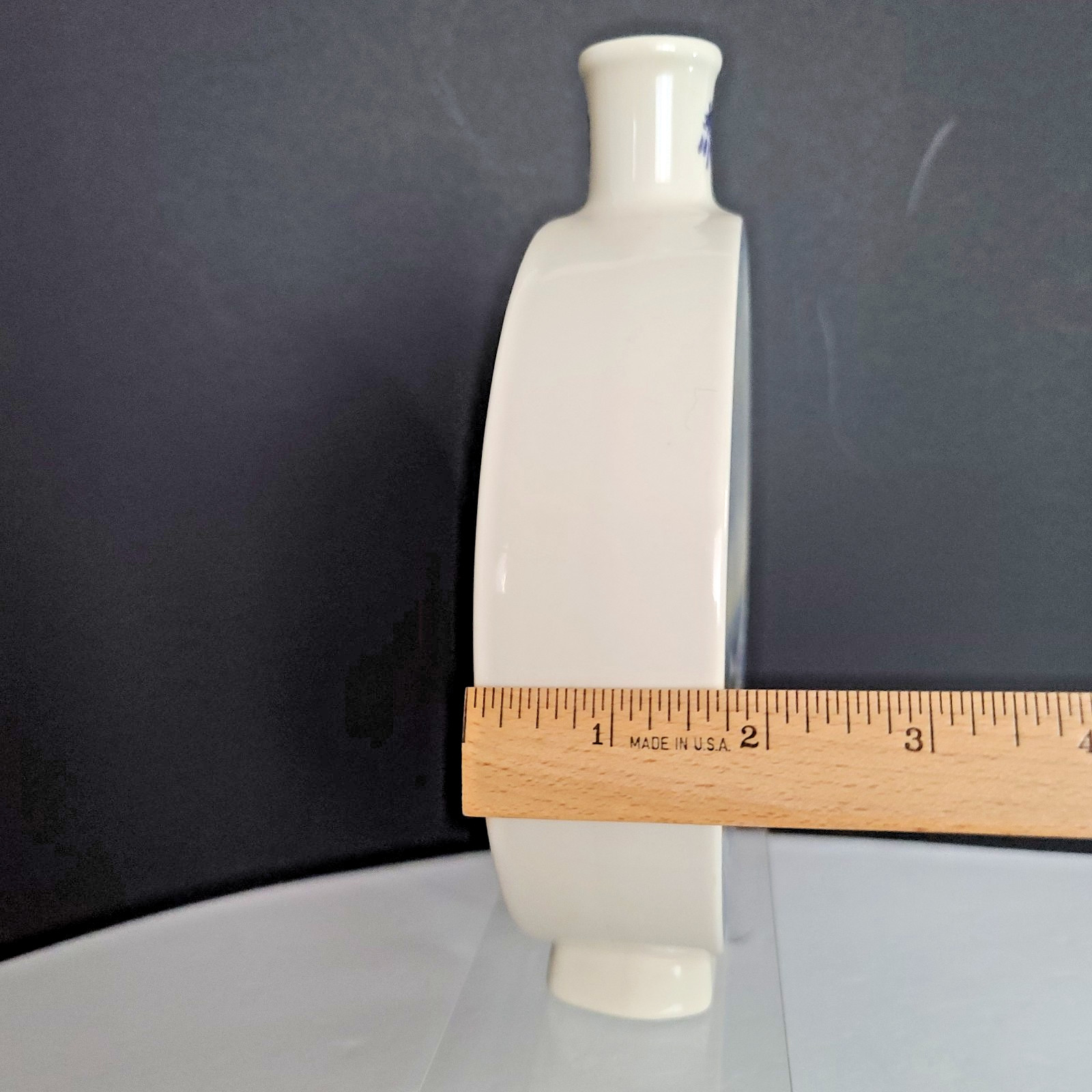 VTG 70's Hokusai Moon Flask Great Wave off Kanagawa Japanese Kutani Porcelain