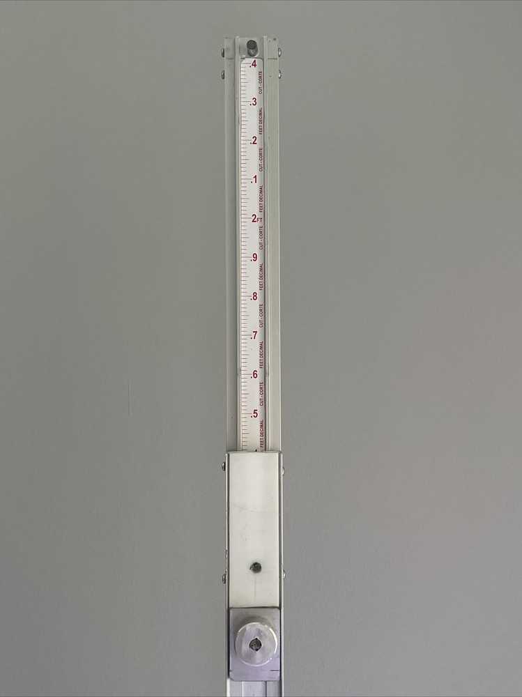 Construction Measuring Rod