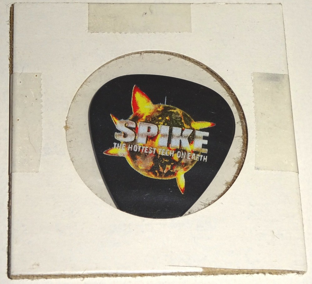 KISS Band Guitar Pick Gene Simmons Bass TECH Spike Hottest Show On Earth 2010
