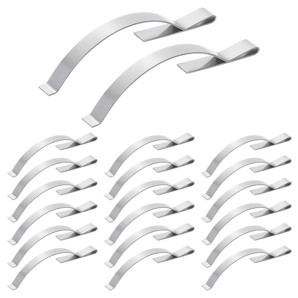 20Pcs Window Screen Tension Spring Corner Mount Flat Window Spring Clips