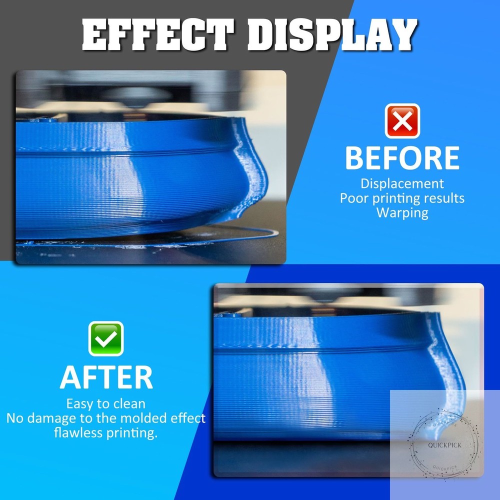3D Printer Adhesive - 3D Print Glue Spray, Perfect First Layer Adhesion Prevents