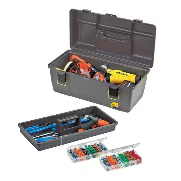 Grab 'N' Go 20 In. Tool Box with Tray