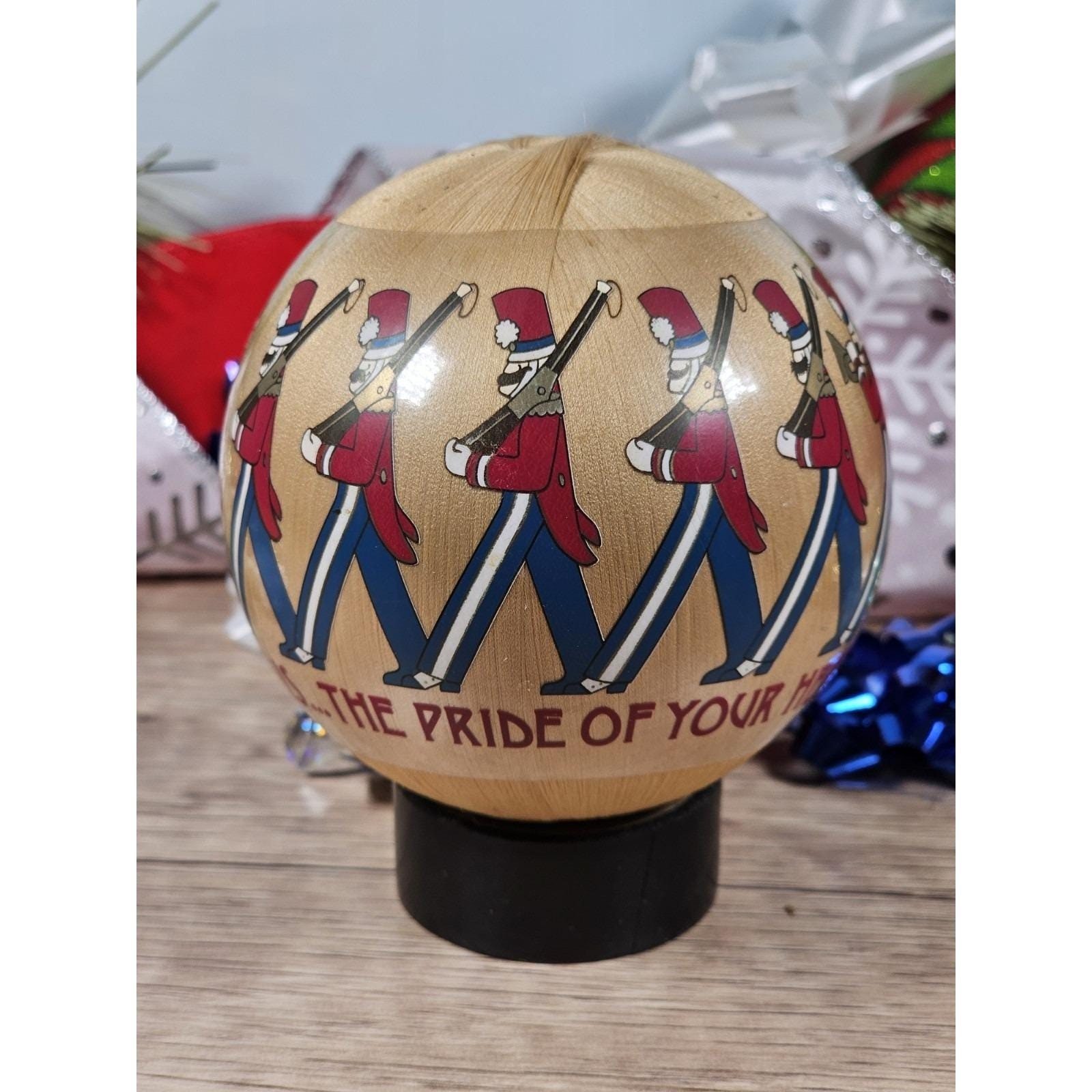 Hallmark 1982 Satin Christmas Ornaments Set of 3 Vintage