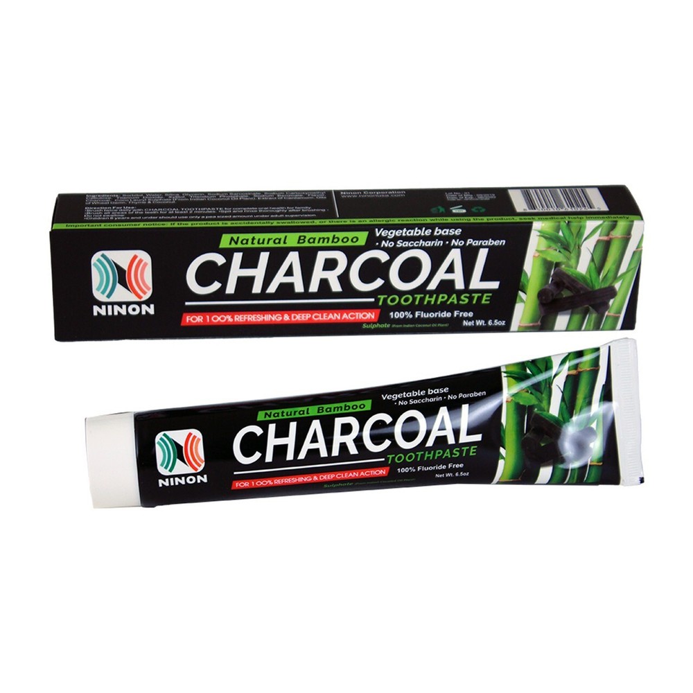 Natural Bamboo Charcoal Toothpaste - Ninon