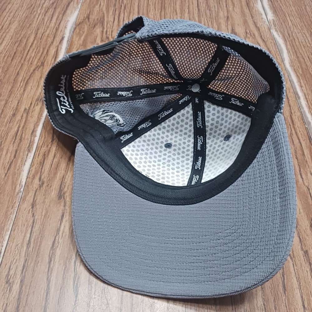 Titleist Hat Cap Snapback Gray White Script Big Dogs Challenge Julliette Falls