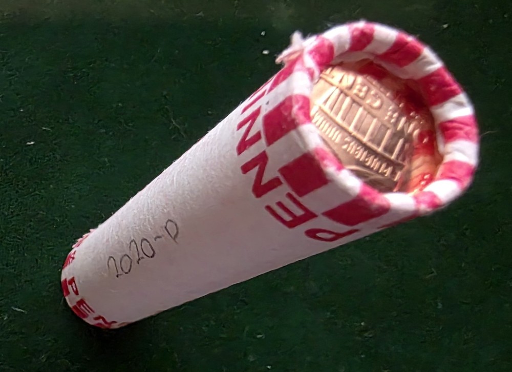 2020 D LINCOLN SHIELD CENT ROLL 50 COINS UNCIRCULATED