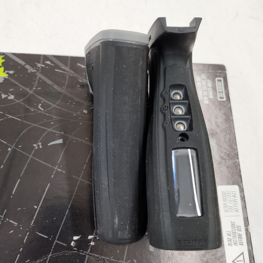 Planet Eclipse Paintball Marker Grip Kit - CS1 / CS1.5 - Black Gray - Used