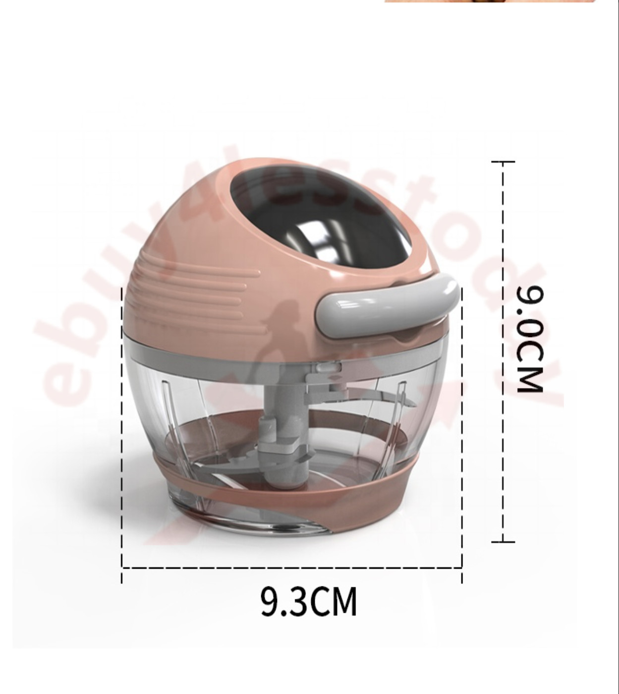 Multi-Functional Manual Food Chopper Compact Hand Held Vegetable Dicer Mincer