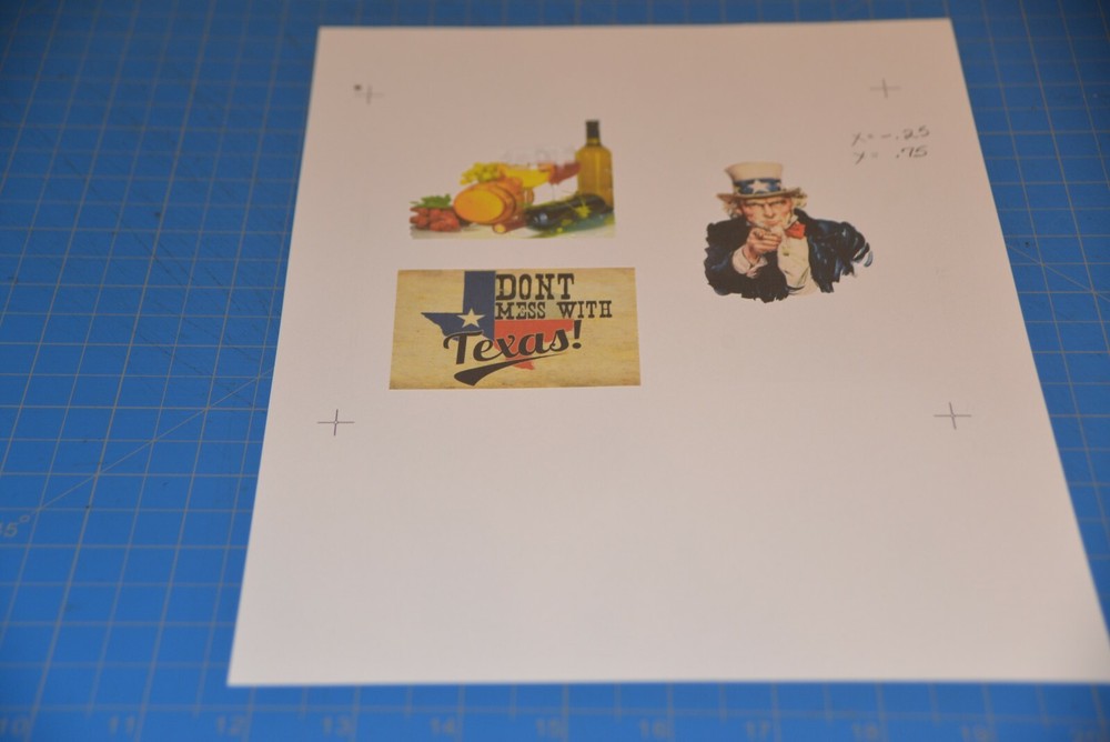 CONTOUR CUTTING DEVICE / LASER ALIGNMENT TOOL FOR VINYL CUTTER
