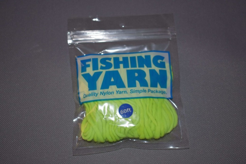 Fishing Yarn Chartreuse Skinny