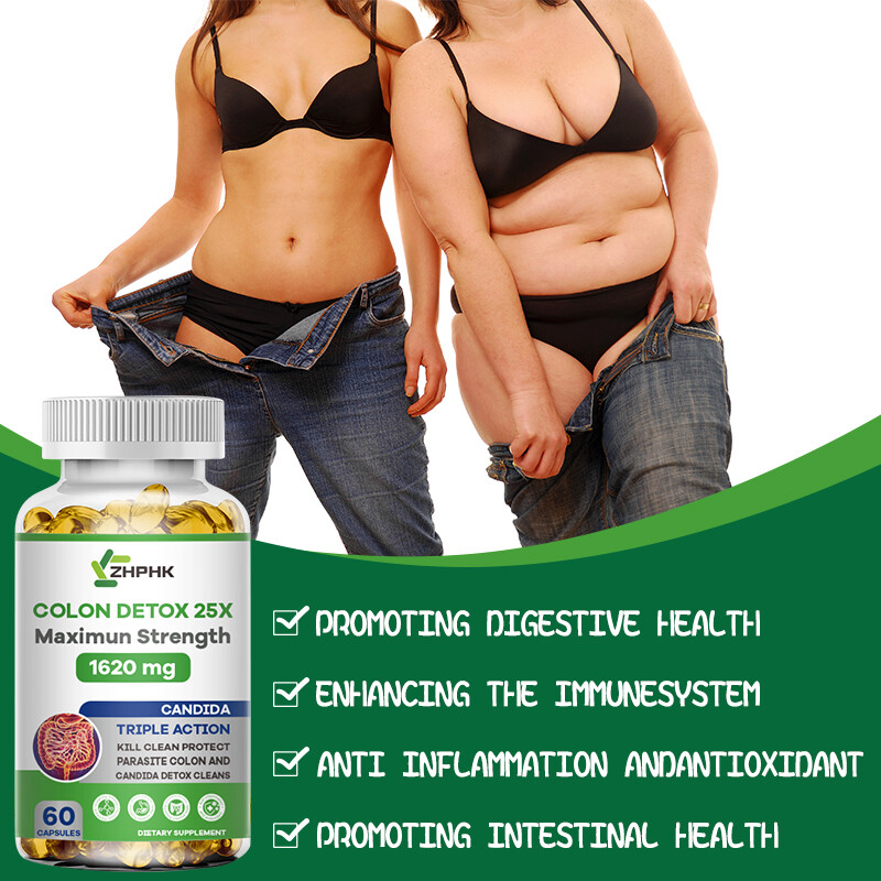 Remove Parasite ANTI PARASITE & CANDIDA DETOX Body Cleanse ULTRA FLASH COLON 60