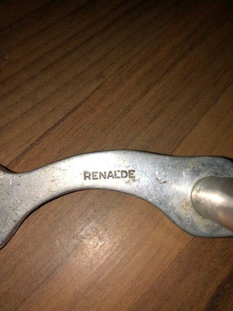 2 CROCKET RENALDE ALUMINUM BITS 5''