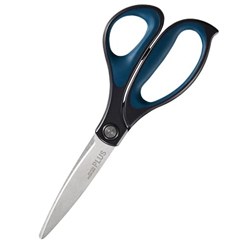 Plus Fit Cut Curve Scissors, Blue (SC-210A)