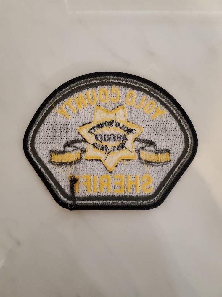 Yolo County Sheriff Patch California