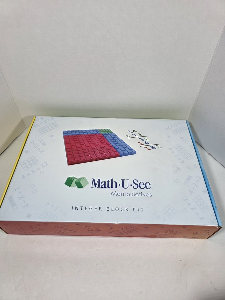 Math U See Manipulatives Integer Block Kit homeschool Learning