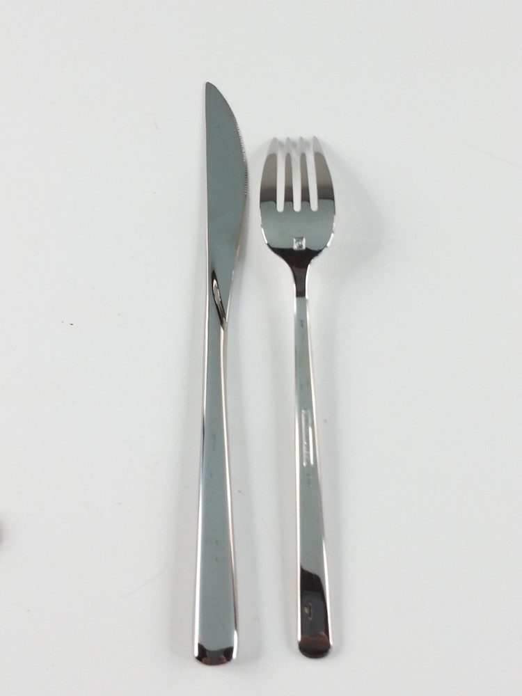 2pc Quantum Flatware Set Fork Knife Stainless Steel Replacement