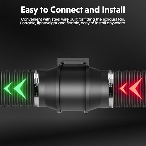 10 Inch 8 FT Aluminum Flexible Duct with Four Layers of Protection, for Heating