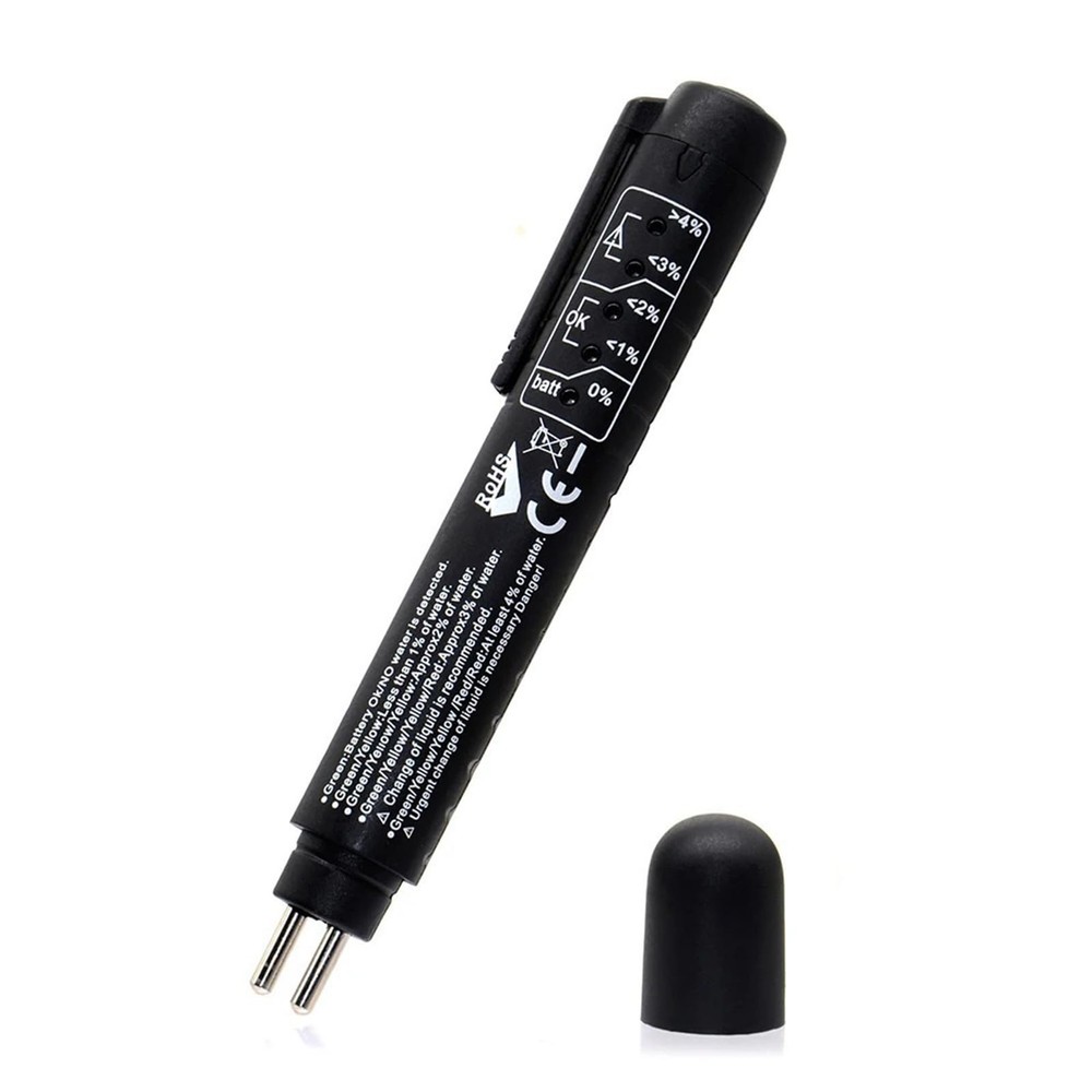 Brake Fluid Tester Pen for Dot3 Dot4 Dot5 Moisture Content Checker Tool