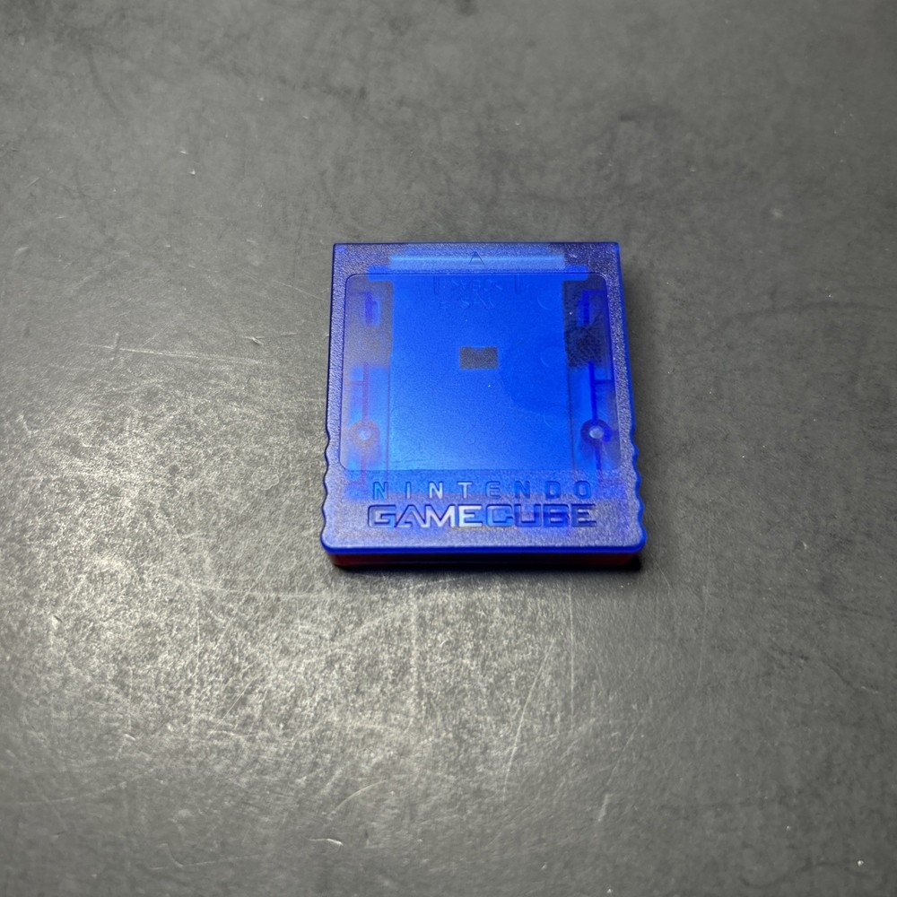 Nintendo GameCube Memory Card Pokemon Ruby Sapphire Red/Blue DOL-008 TESTED
