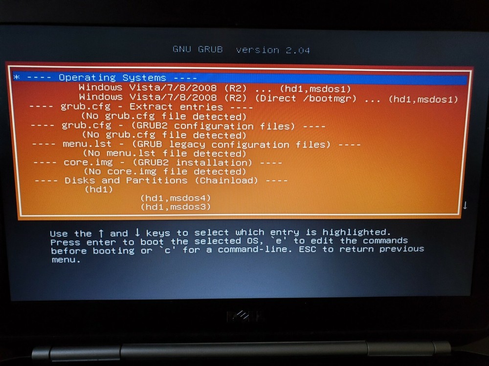 Super Grub 2.04s1 Bootable OS May Boot Broken Windows/Linux 4G USB Stick