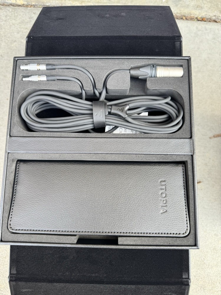 Focal Utopia 2022 Open-Back Wired Headphones - Black