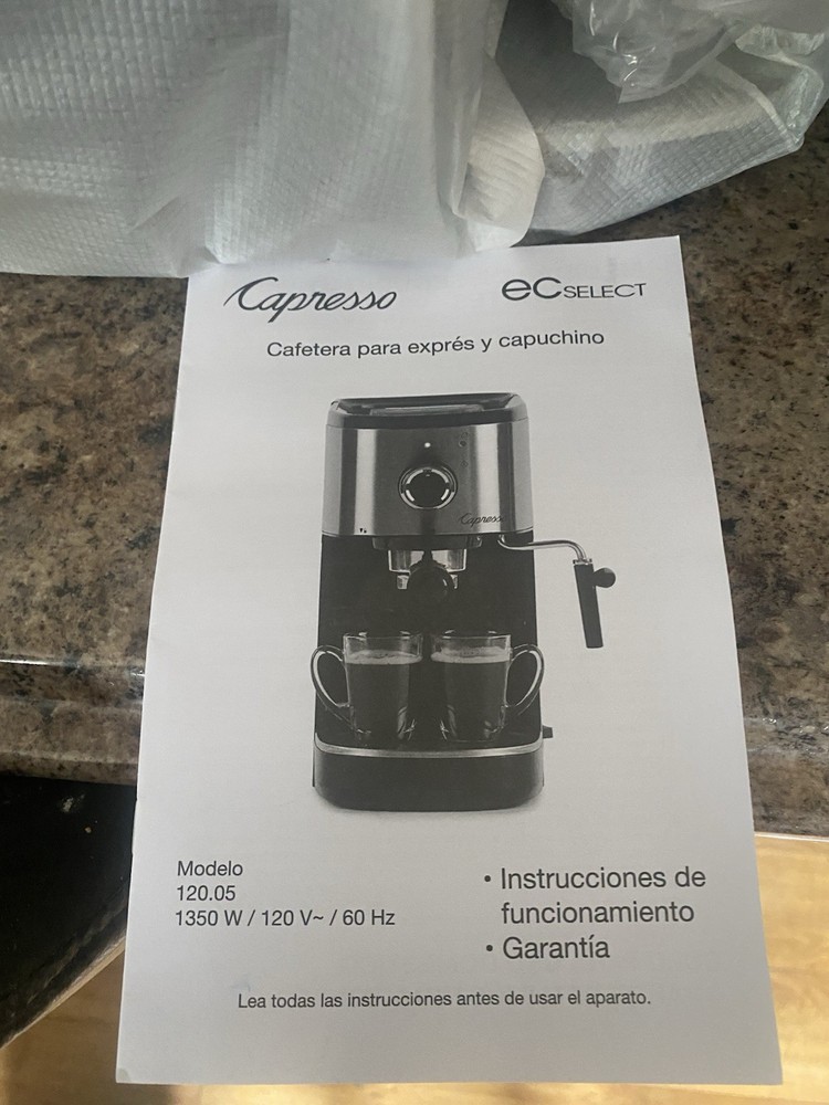 NEW Capresso EC Select Espresso & Cappuccino Machine – Never Used!
