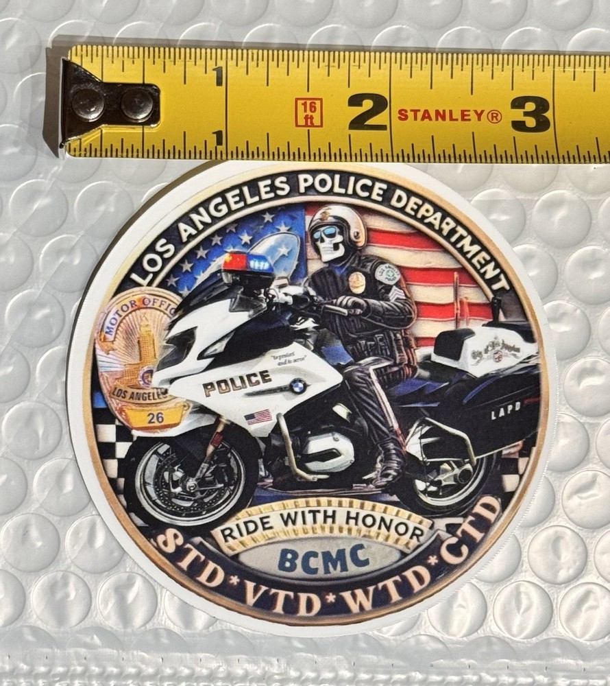 Motor Officer Decal