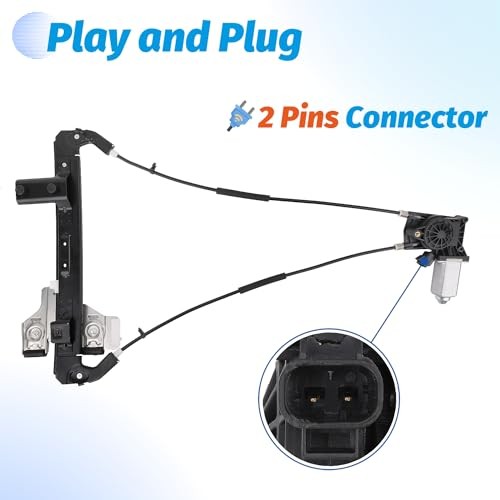 Power Window Regulator with Motor Compatible with Rear Right Passenger Side