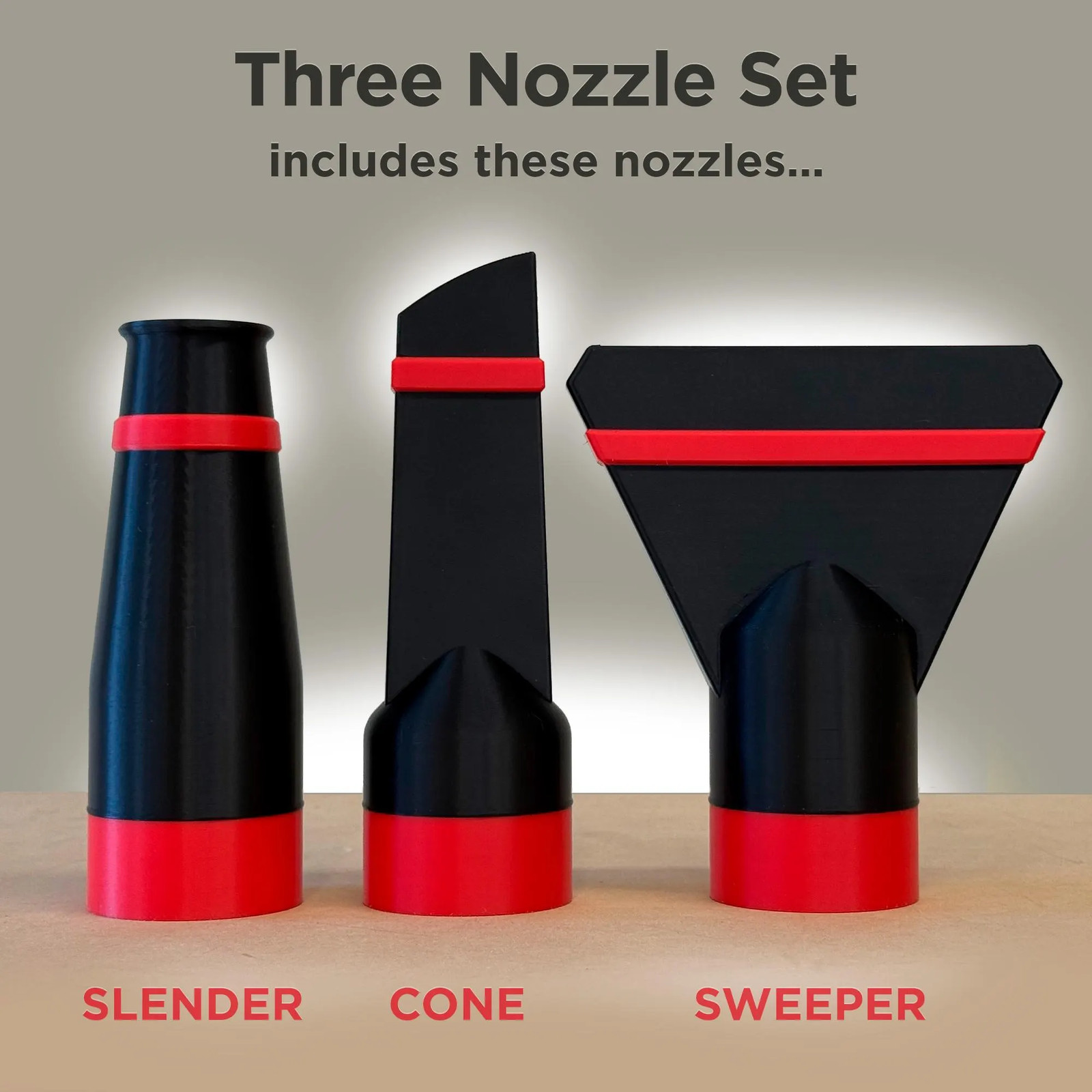 Bauer 20V Blower Nozzle Attachment: Compact Airflow, Model 1916C-B