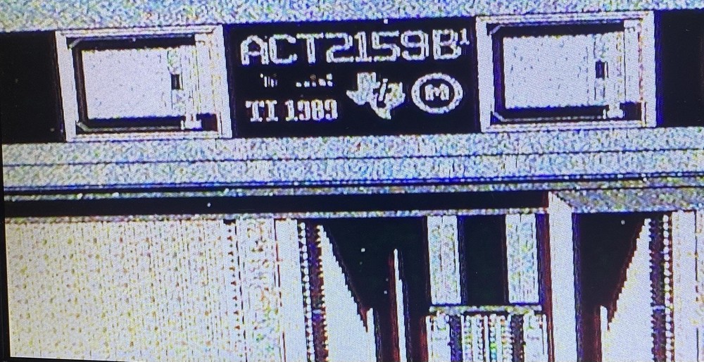 1989 Texas Instruments High Speed Communication Chip 4” Wafer