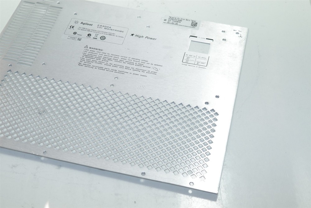 Hp Agilent E8403A VXI Mainframe Back Panel