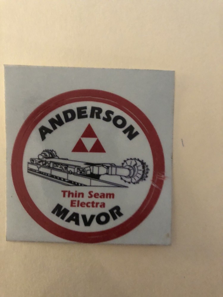 Coal Mining Stickers Nice Older Vendors