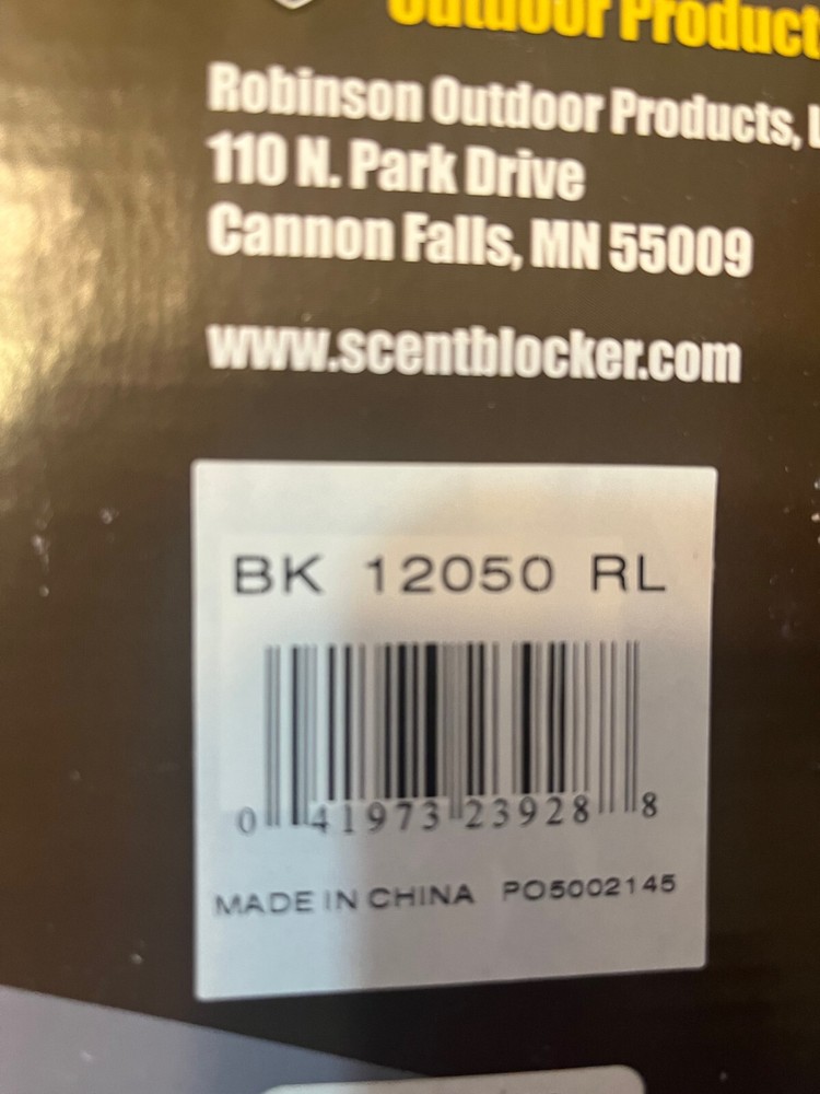 Scentbocker Snake Chaps Black Regular/Long NEW