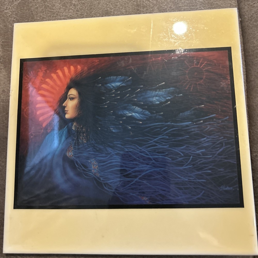 "A Dream Through Time" by Sherry Vintson Tile Wall Art