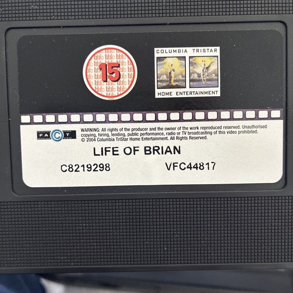 Monty Python VHS 3 Film Boxset