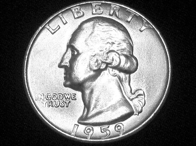 1959-D Washington Quarter --- Gem Uncirculated