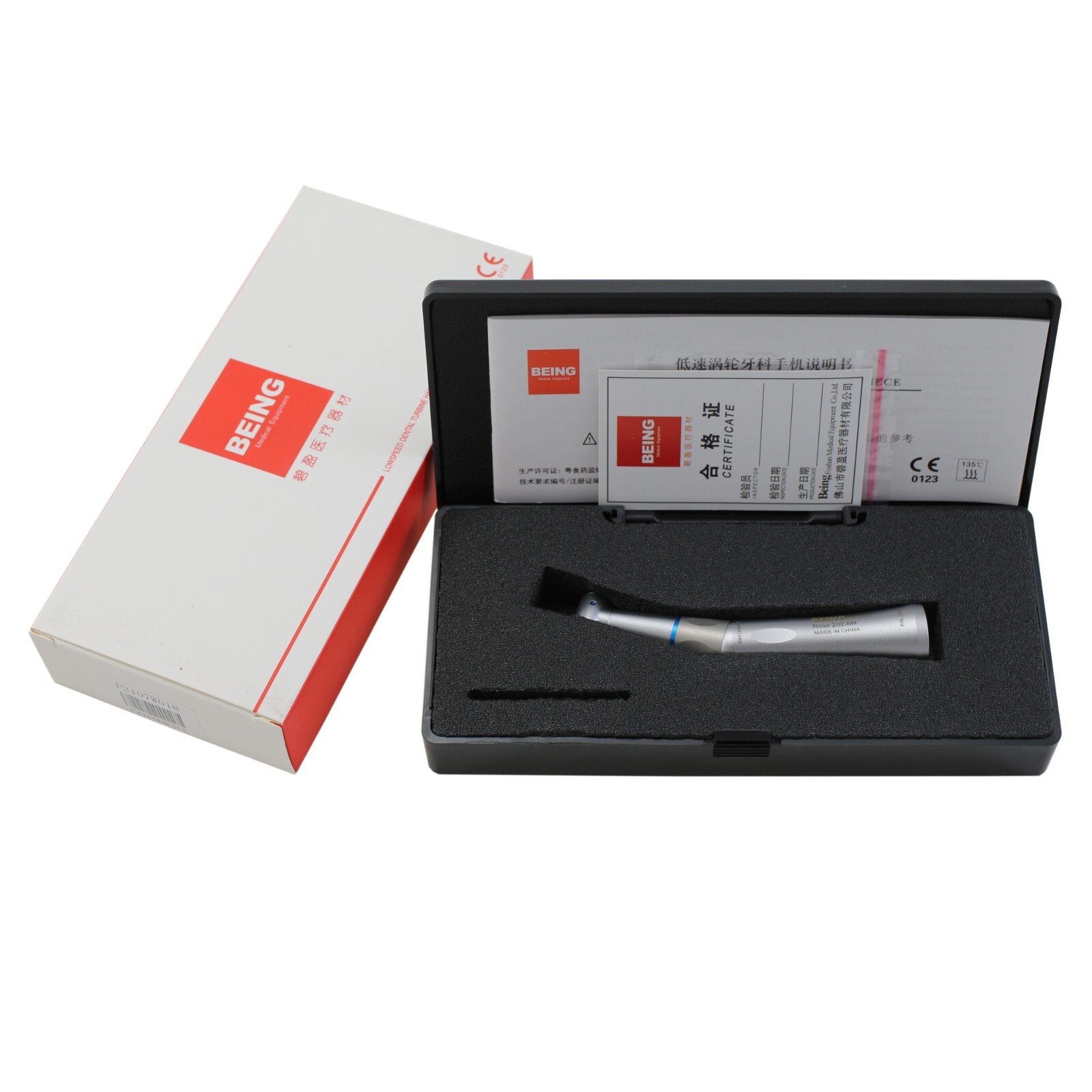 BEING COXO Dental Contra Angle Straight Handpiece Slow Speed Air Motor KAVO NSK