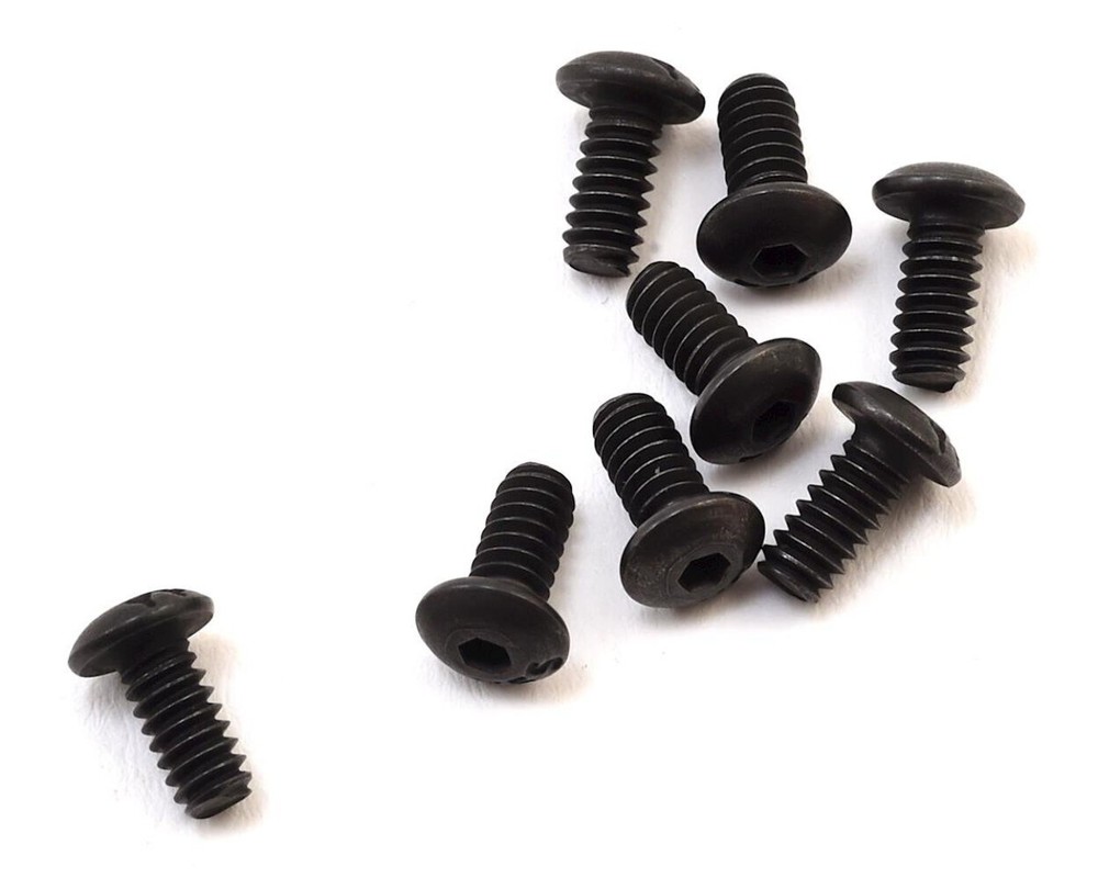 RJ Speed RJS7040 4-40x1/4" Button Head Screw (8)