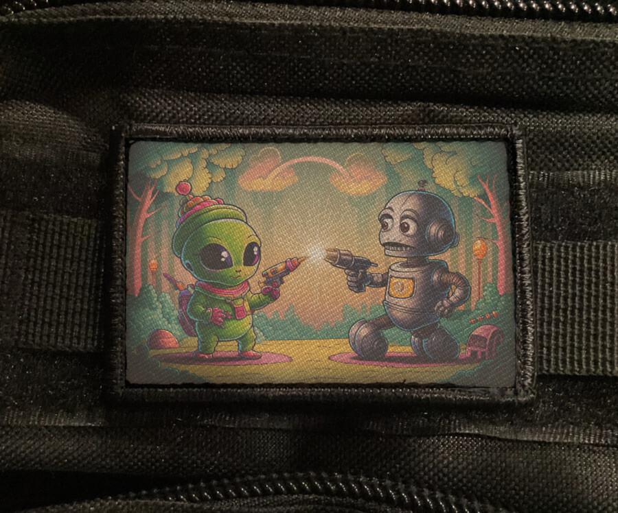 Not Lazy Sloth Patch Meme Energy Efficient Morale Tactical Hook [sub]