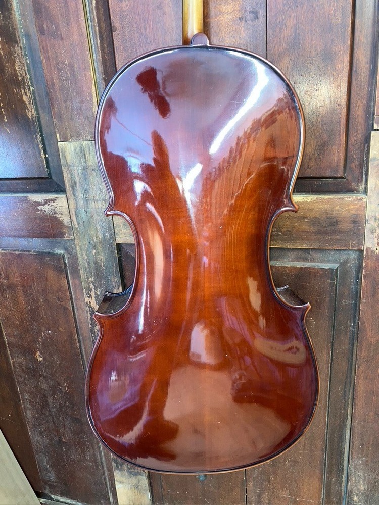 Palatino 3/4 Size Cello with Case and Bow VC-450 Solid Maple and Spruce