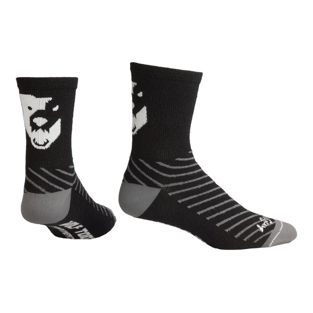 Wolf Tooth Wool Blend Crew Socks L/XL Unisex Wool Features