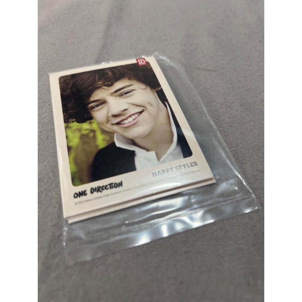 One Direction Harry Styles 2012 Simco Limited Sealed CD Insert Trading Card Pack