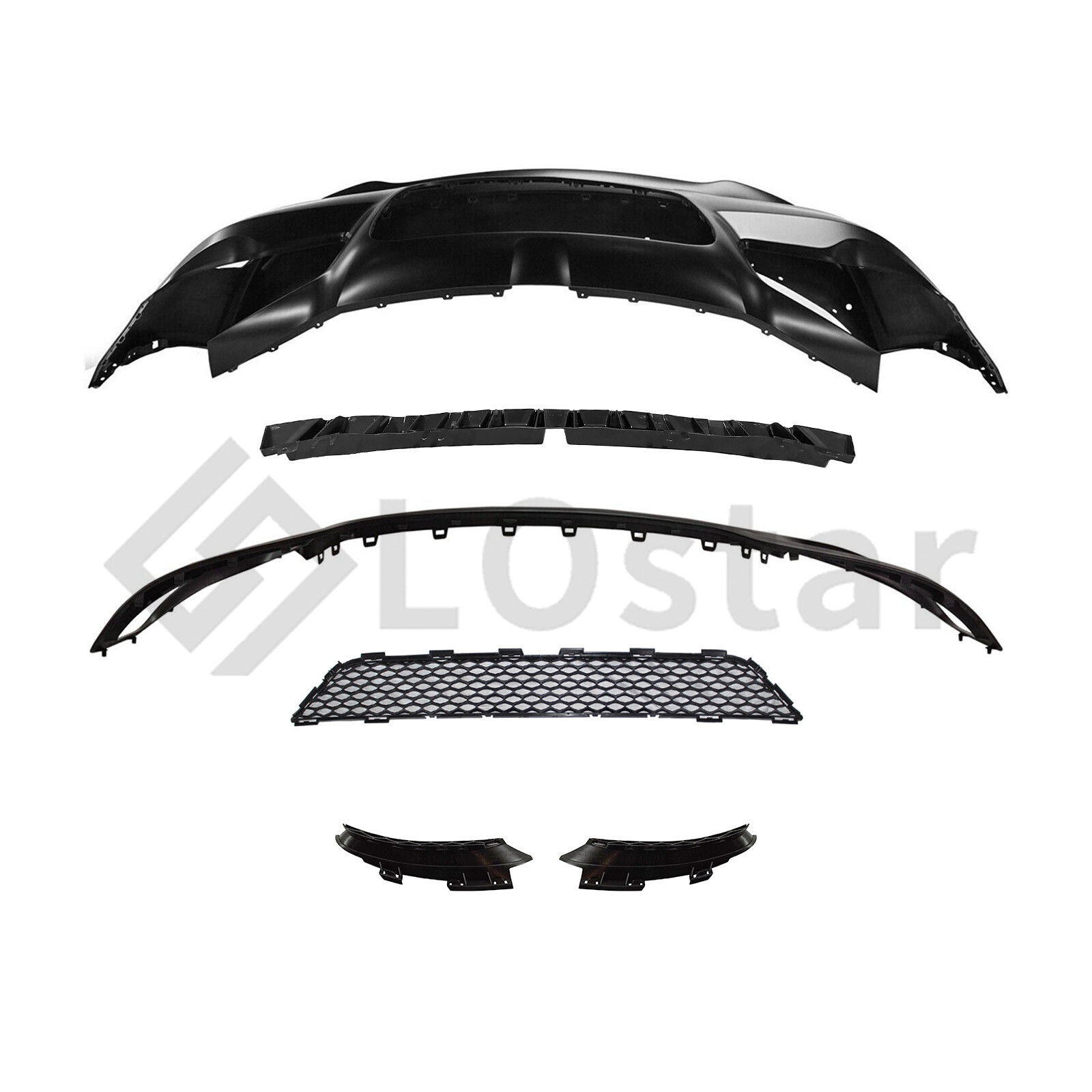 11 PCS Complete Bumper Set SRT Chrysler 300 No Parking Sensor For 2015-2023