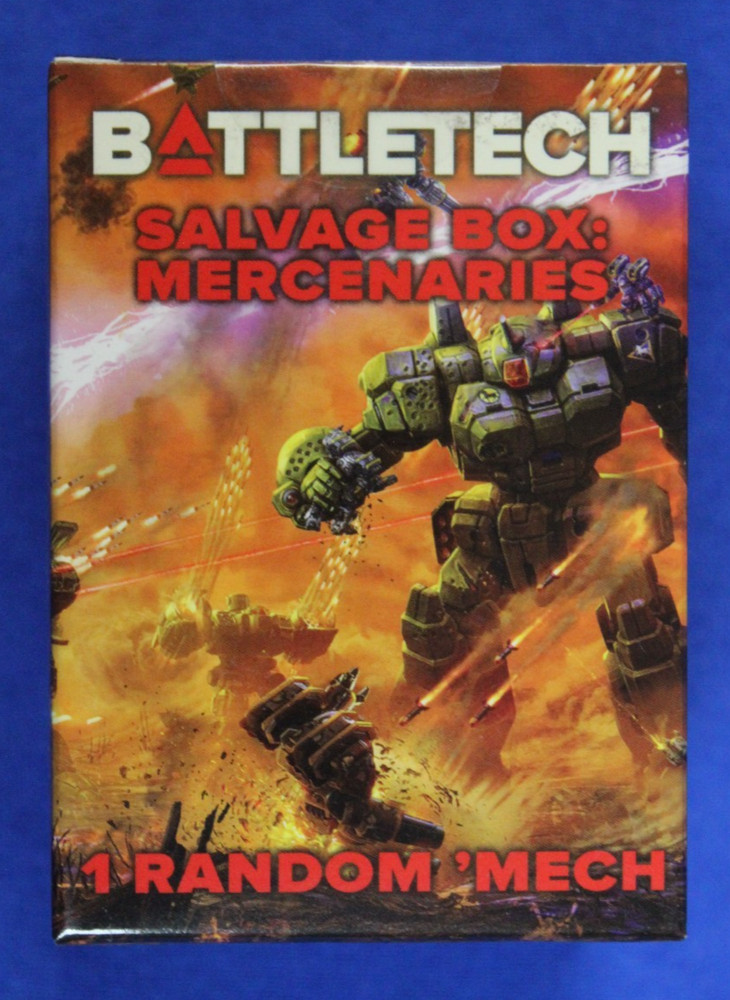 Catalyst Battletech Mercenaries Standard Box Set + Posters & 5 Salvage Boxes
